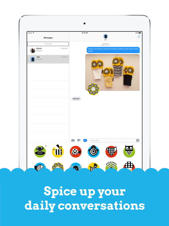 Screenshot #6 pour Onni & Ilona: Happy Stickers