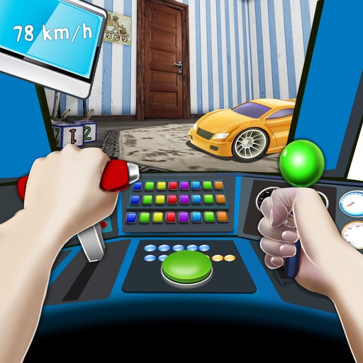 Simulator Kids Train House iOS App