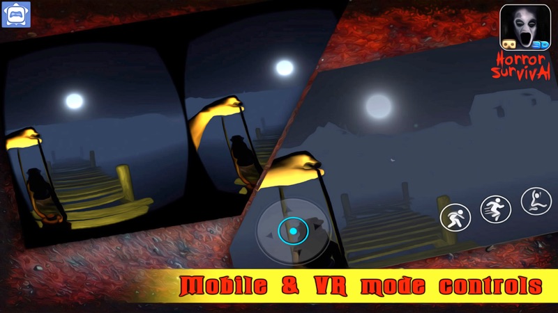 Horror Survival 3D VR : Escape from Scary Island screenshot 1