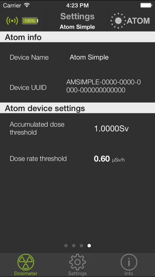 #4. Atom Radiometer (iOS) By: Maxim Koshelev