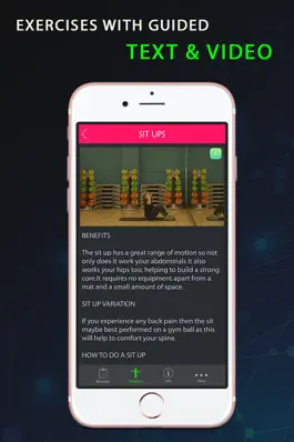 Game screenshot 30 Day Sit Up Fitness Challenges ~ Daily Workout hack