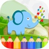 Animal Coloring Books - drawing game for kids