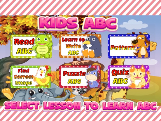 First grade classroom good vocabulary words ABC