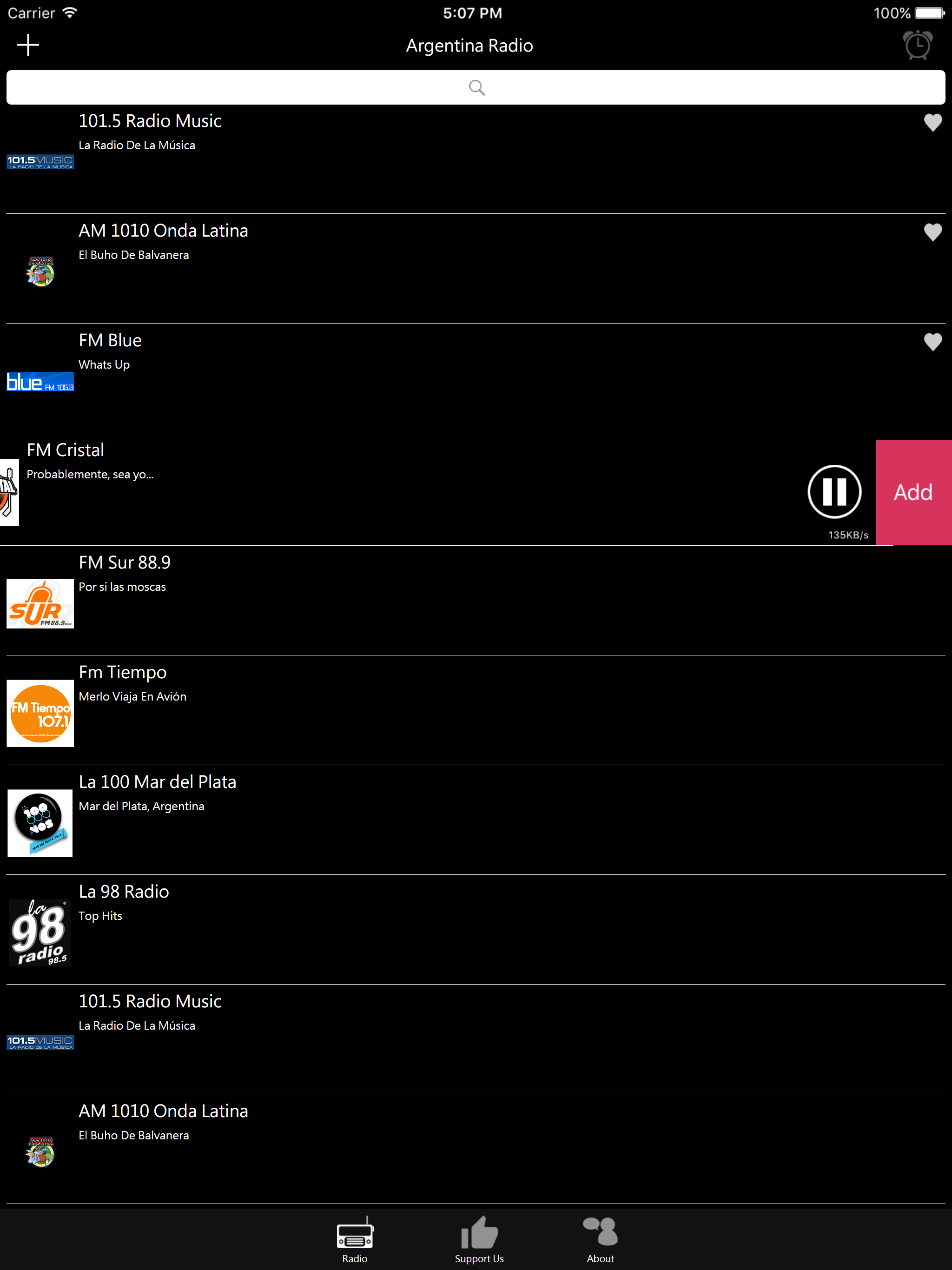 Argentina Radio - Argentine Radio screenshot 9