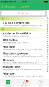 Grüne Reihe Glossar screenshot #2 for iPhone