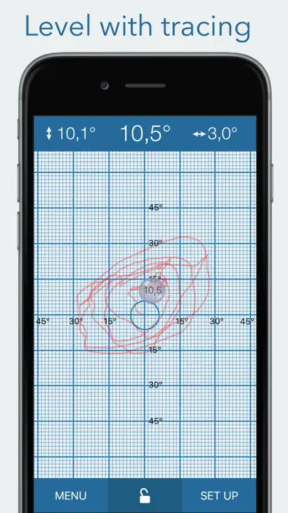 SeeLevel - Visual Clinometer iPhone Ekran Görüntüsü 3