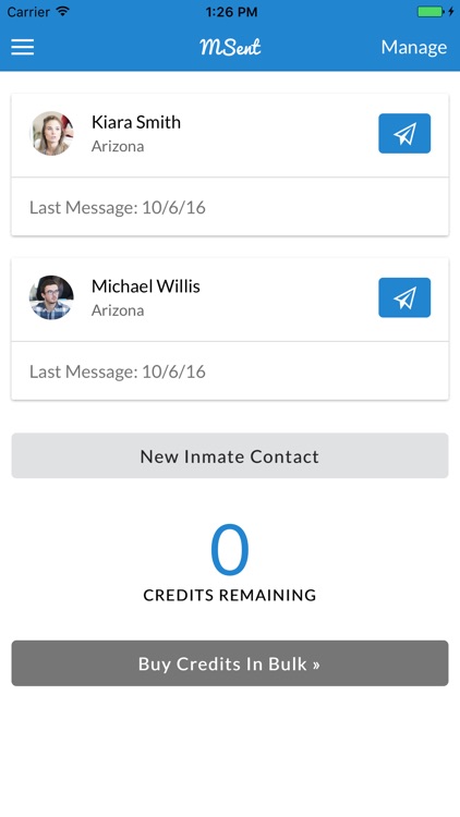 MSent - Send Mail to Inmates