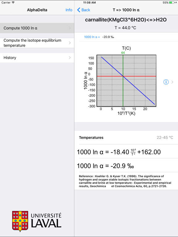 AlphaDelta iPad screenshot 1 - Reference app