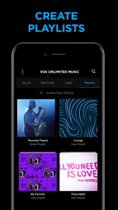 VOX Unlimited Music - Music Player & Streamer screenshot 4