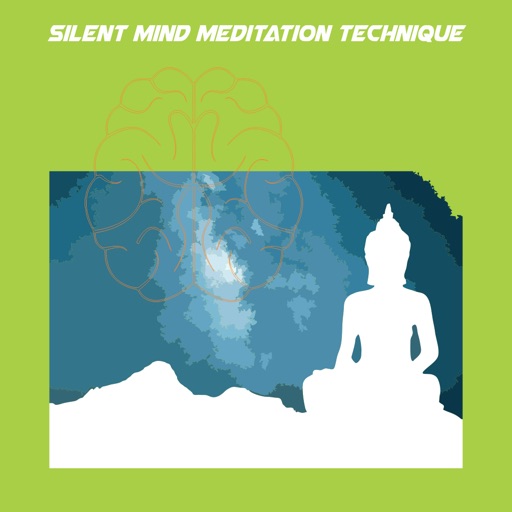 Silent mind meditation technique icon