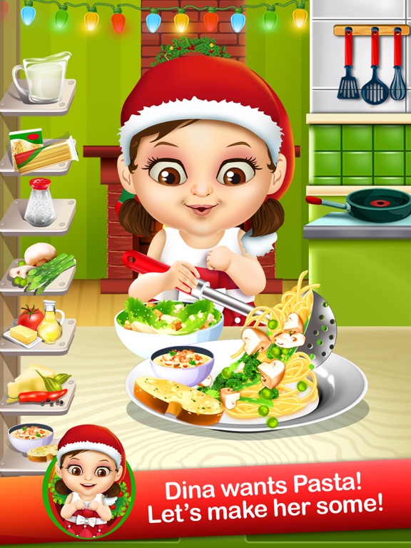 Screenshot #5 pour My Dina Food Maker Cooking Christmas Games
