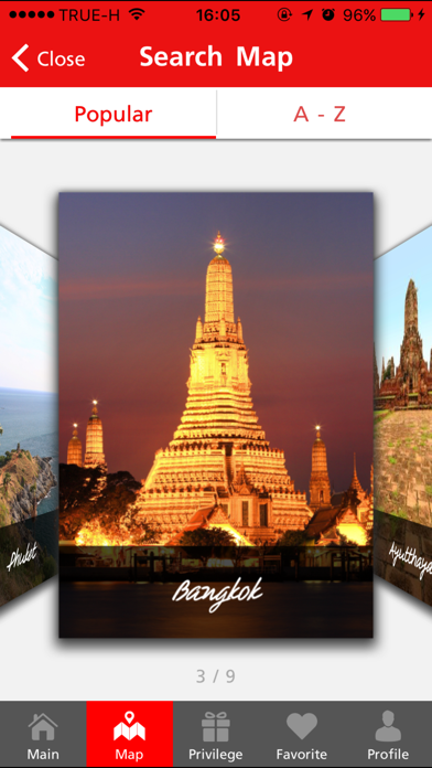 Screenshot #1 pour True Thailand Tourist