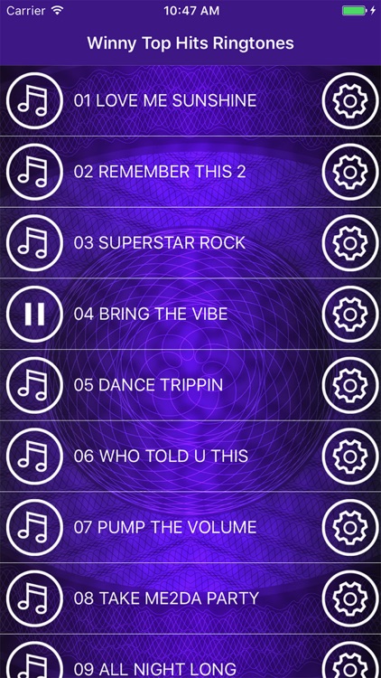 Winny Top Hits Ringtones, enjoy best melodies FREE