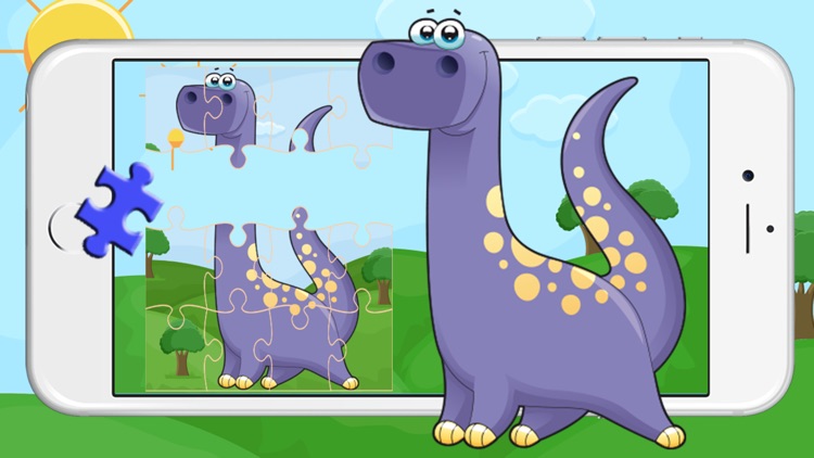 Dinosaur Jigsaws Puzzle Activities for Preschool