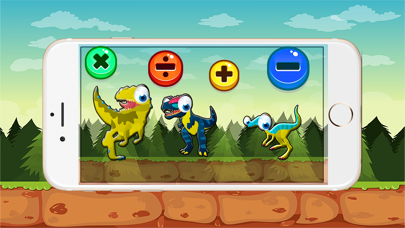 Screenshot #1 pour jeu de mathématiques jeux de dinosaures gratuit