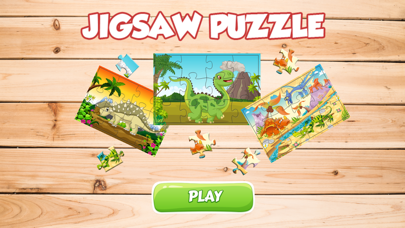 Kids Dinosaur Dino Puzzle Games For Toddlers Boys iPhone screenshot