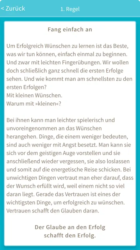 Erfolgreich Wünschen screenshot 3 of 5