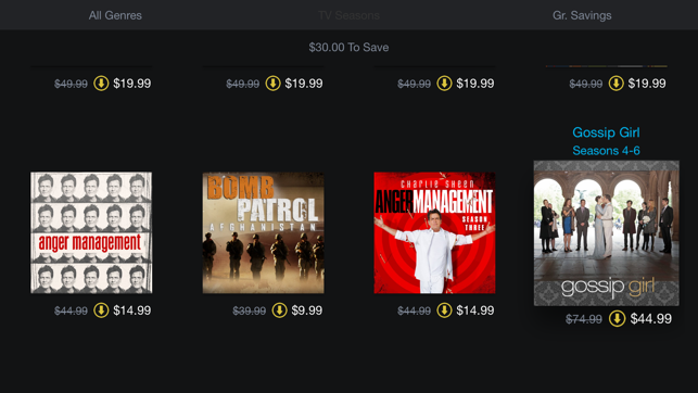 CheapCharts - Movie & TV Deals Screenshot