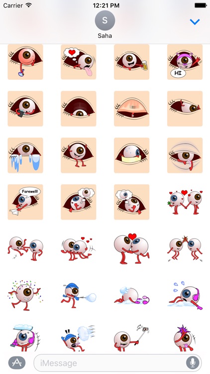 Ivan and Iris Stickers