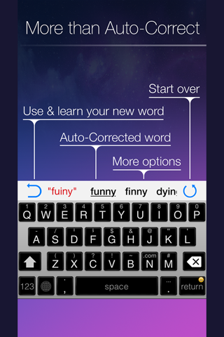 Blink Keyboard-one-hand, fast screenshot 3