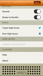 ordet lite: five levels from the word game iphone screenshot 4