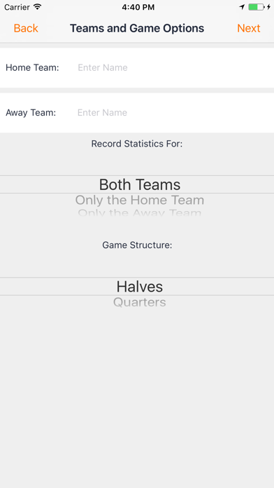 App screenshot