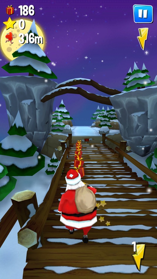#3. Running With Santa (iOS) 由: Bytewaves Inc
