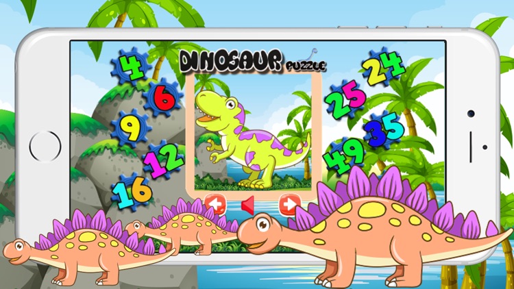 Easy Solve Dinosaur Jigsaw Puzzle Games for Adults screenshot-3