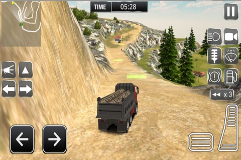 Heavy Transporter Cargo Truck Driver Simulator 3D screenshot 2