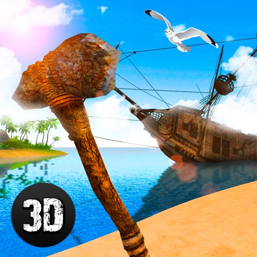 Pirate Island Survival Simulator 3D Full icon