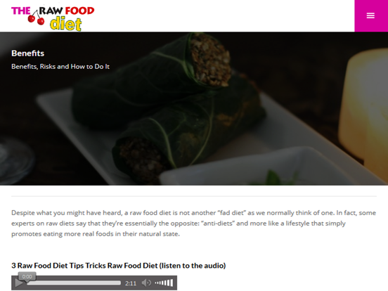 Screenshot #6 pour Raw Food Diet Plan for weight loss fast