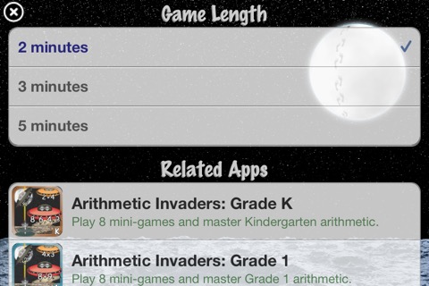 Arithmetic Invaders Express: Grade K-3 Math Factsのおすすめ画像5