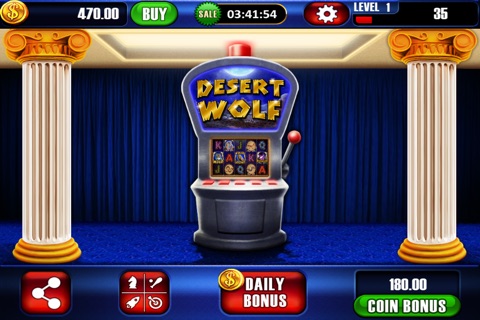 Desert Wolf Slots screenshot 3