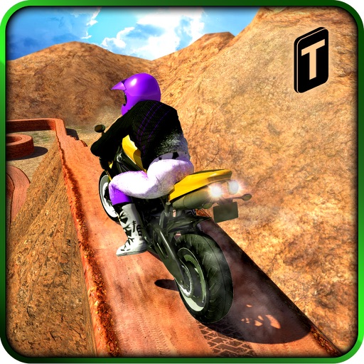 Crazy Offroad Hill Biker 3D icon