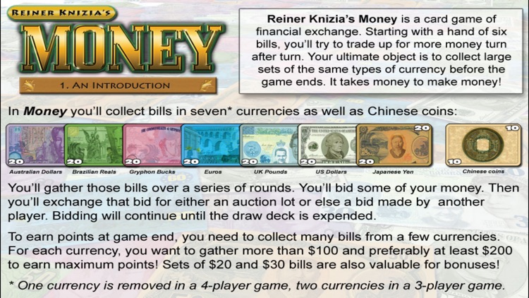 Reiner Knizia's Money screenshot-3
