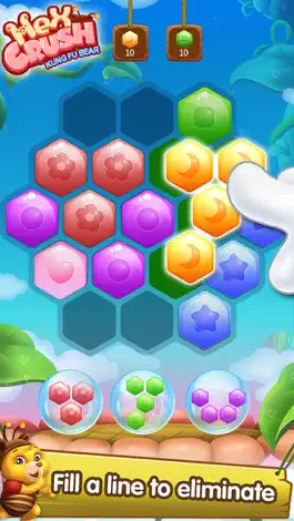 Game screenshot Hex Crush: Block Games Free GO apk