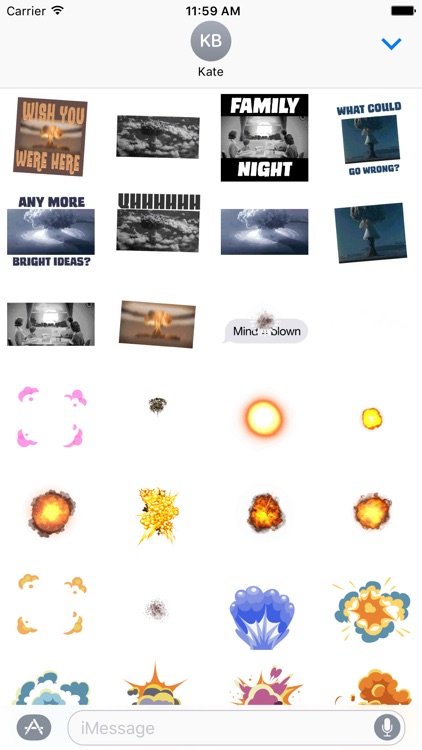 Exploding Stickers