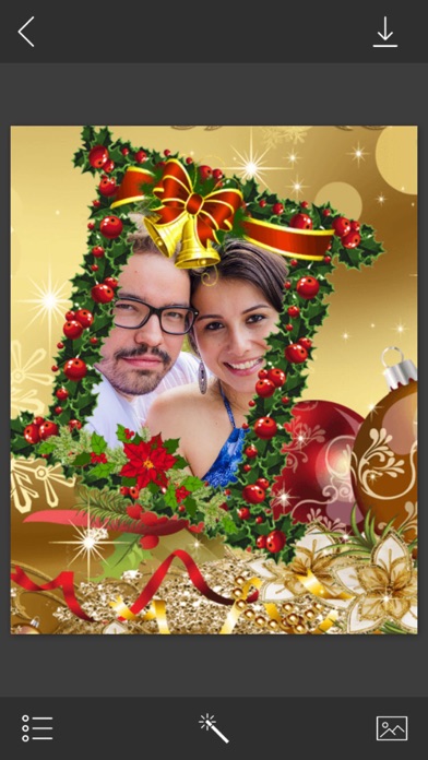 How to cancel & delete Christmas Jingle bell Picture Frame - PicShop from iphone & ipad 1