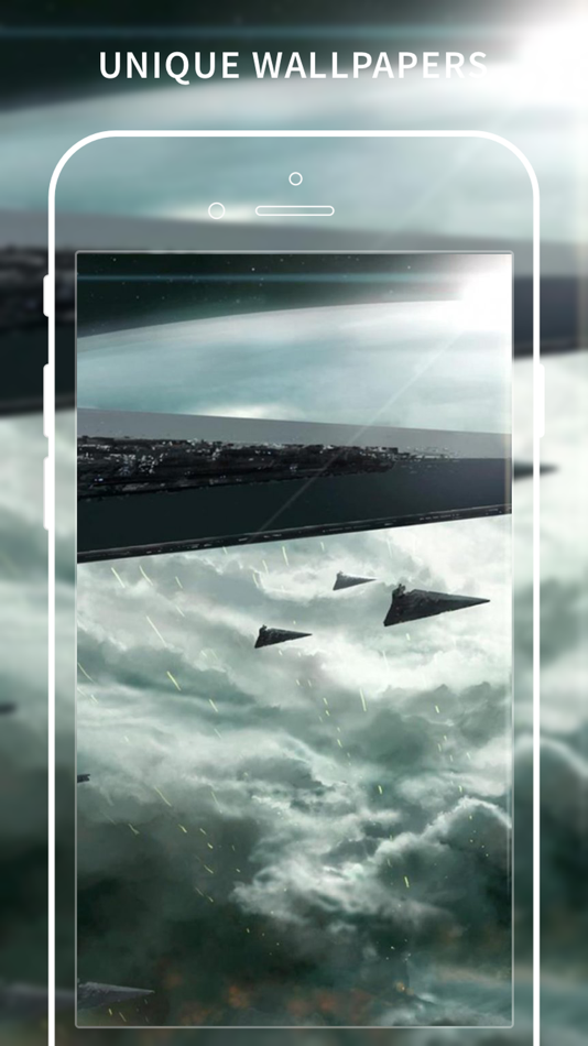#3. Wallpapers for Star Wars HD (iOS) Podle: 馨敏 王