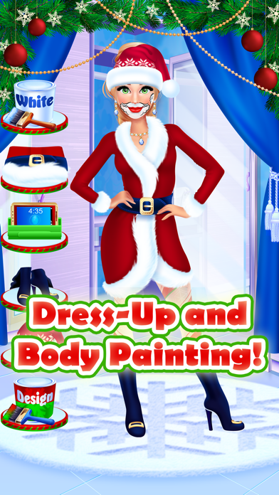 Screenshot #3 pour Christmas Face Paint Party - Kids Salon Games