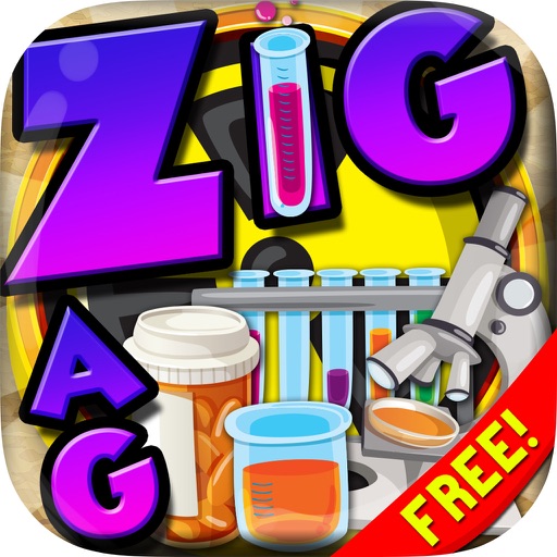 Words Zigzag Crossword Puzzle for Science Edition icon