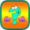 Cute dinosaurs remembering (IQ) matching games for kids