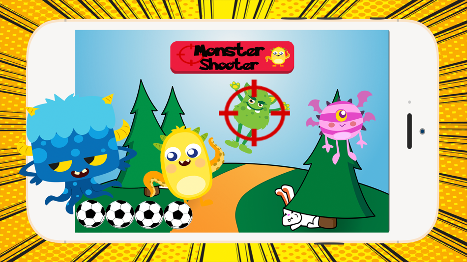 Kids Monsters: Shooter Games Fun for age grade 1-6 - 1.0.5 - (iOS)