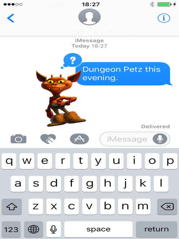 Screenshot #1 for Dungeon Petz Stickers