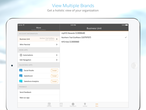 Screenshot #6 pour Salesforce Marketing Cloud