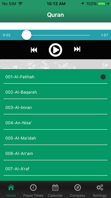 App screenshot