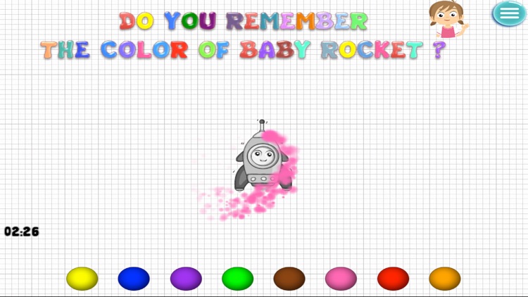 Color Game for kids:memorize toys and their colors