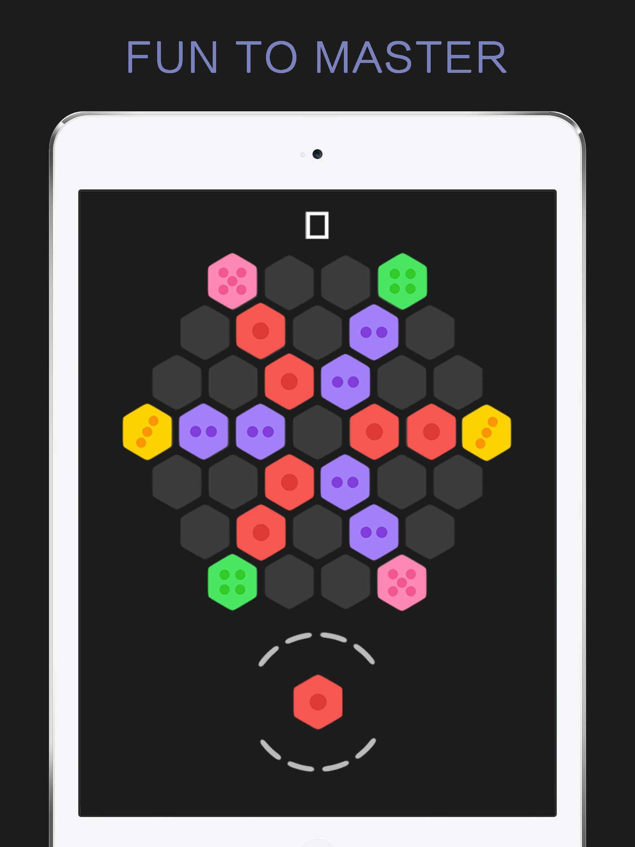 Hexagon Merged Cube - Six Sides Bricks Puzzle Game