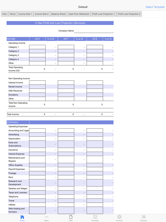 Screenshot #5 for Financial Statements