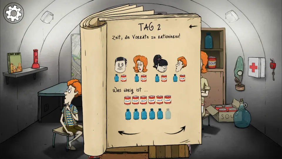 Screenshot von 60 Seconds! Atomic Adventure auf dem iPhone 4